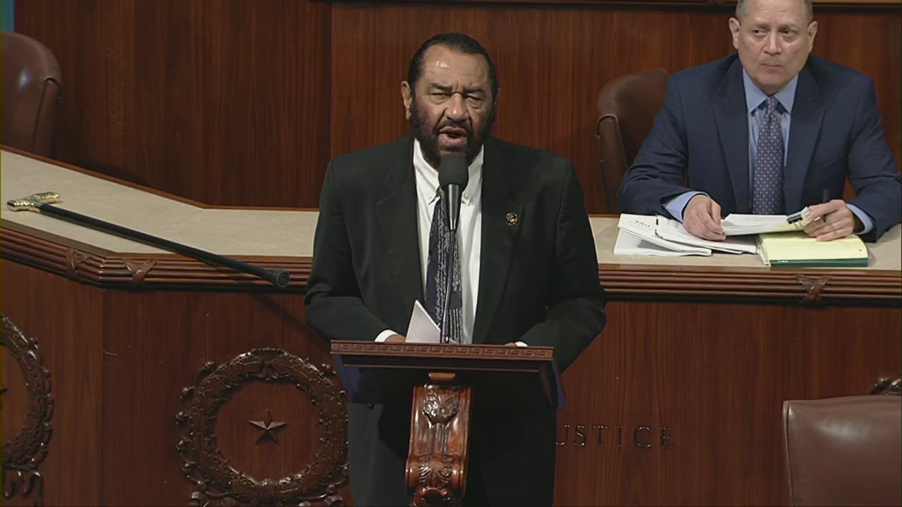 U.S. Rep. calls for President Trump's impeachment