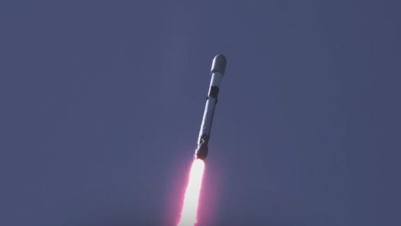 SpaceX Falcon 9 rocket launch from Florida