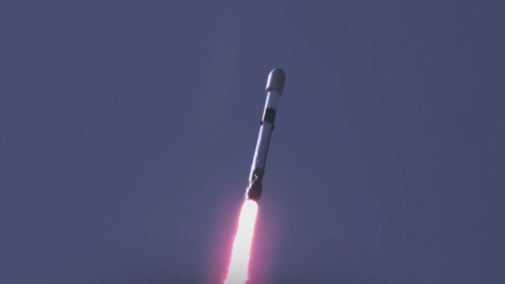 SpaceX Falcon 9 rocket launch from Florida
