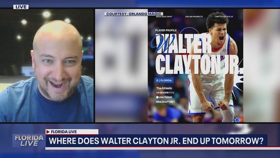 Do the Magic or Heat pick Walter Clayton Jr. tomorrow?