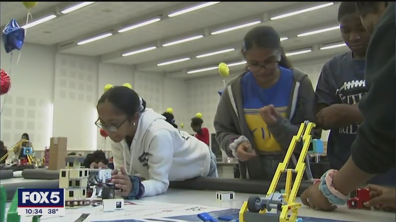 Young inventors show off their robotics skills in the Bronx
