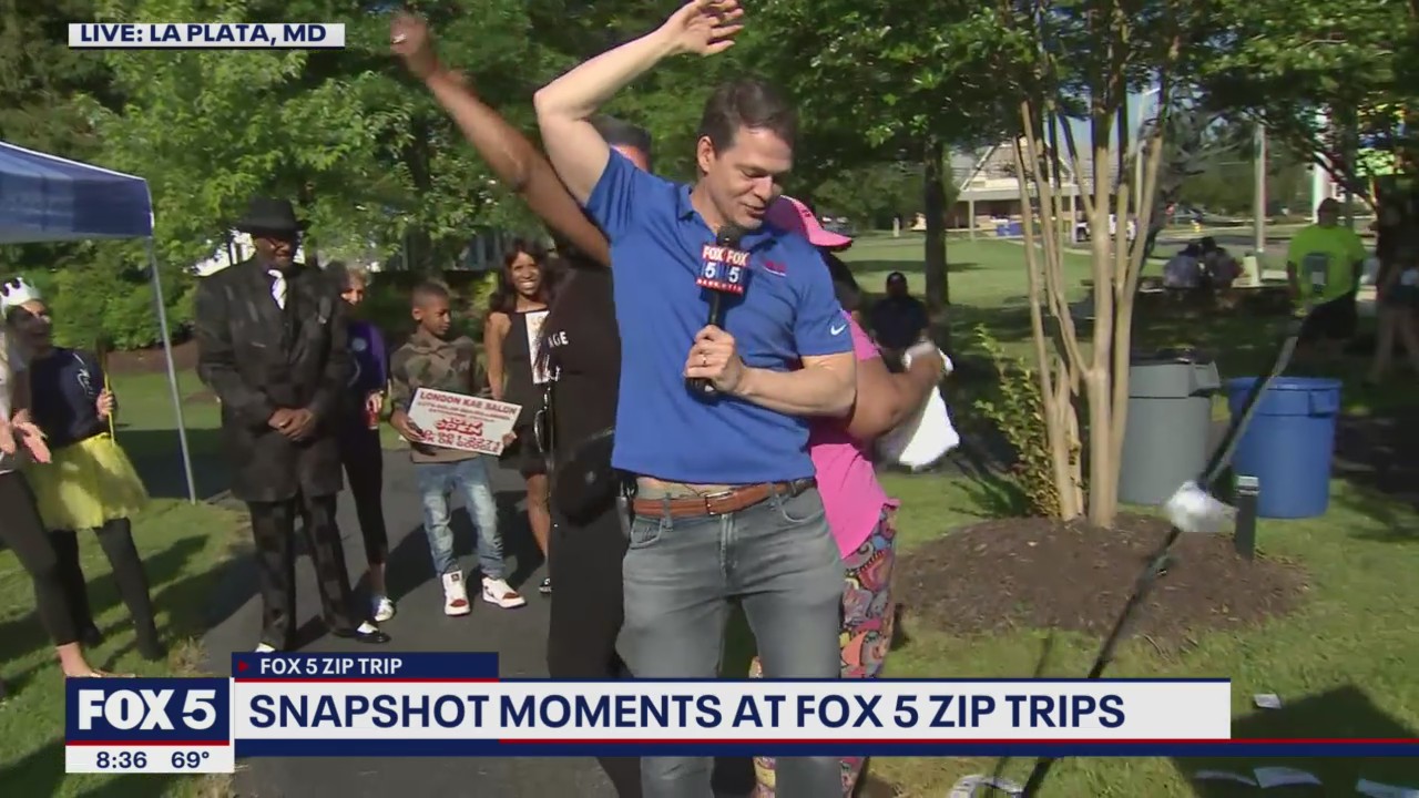 FOX 5 Zip Trip La Plata: 360 Cam La Plata!