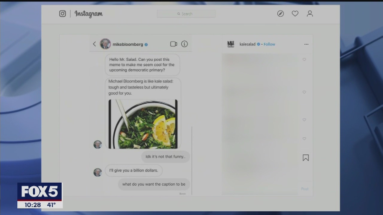 Bloomberg investing in memes to boost his candidacy