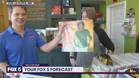 FOX 5 Zip Trip La Plata: Shop vinyl in La Plata!