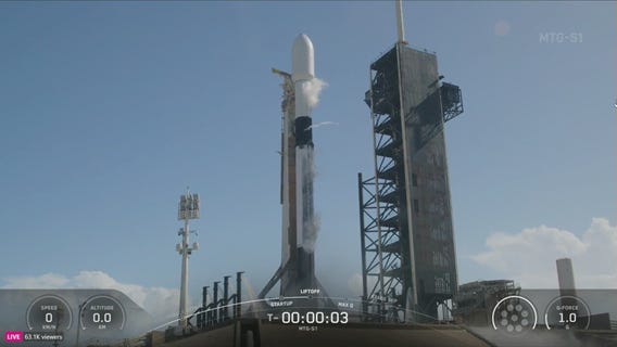 SpaceX launches European weather satellite from Florida