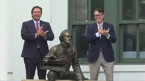 DeSantis unveils Thomas Jefferson statue in Florida