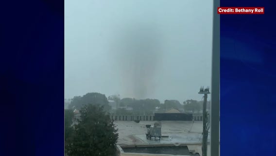 Video captures moment after lightning sets off fireworks in Sanford