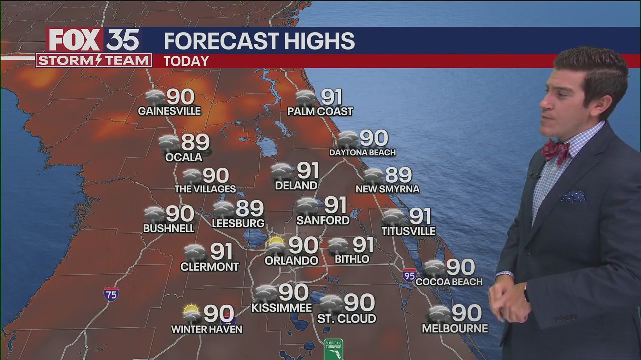 Orlando AM Weather Forecast: July 6, 2025