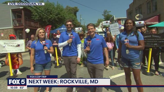 FOX 5 Zip Trip Occoquan: Saying goodbye from Occoquan!