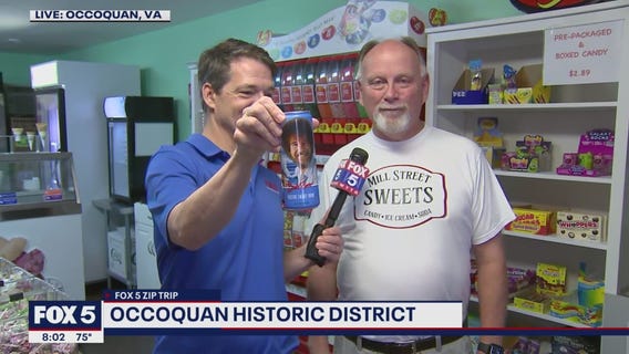 FOX 5 Zip Trip Occoquan: Tasty treats at Mill Street Sweets!