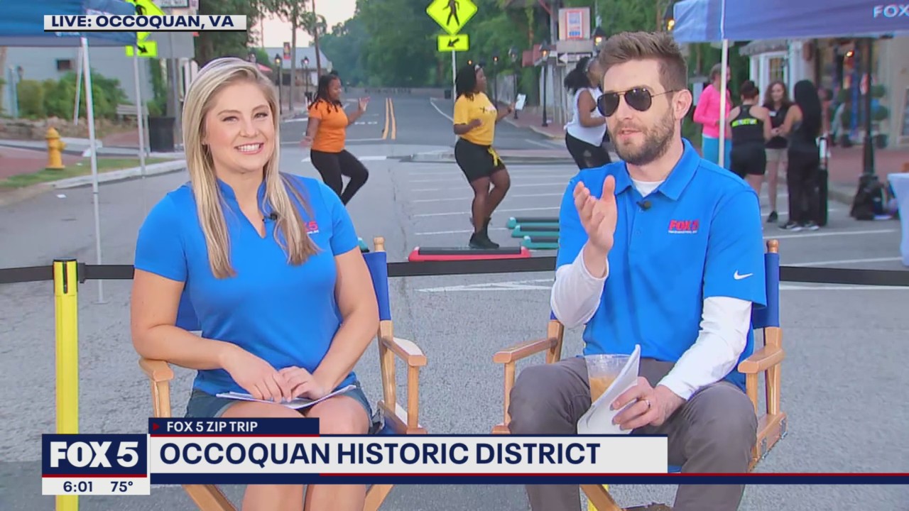 FOX 5 Zip Trip Occoquan: Getting the morning started!