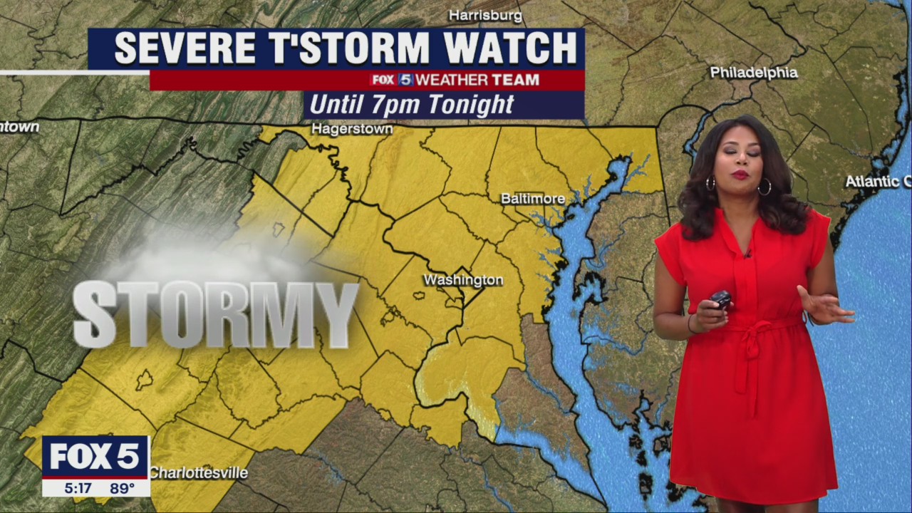 FOX 5 Weather forecast for Friday, July 1