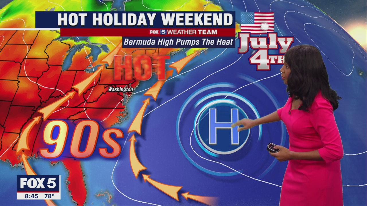 FOX 5 Weather forecast for Saturday, July 2