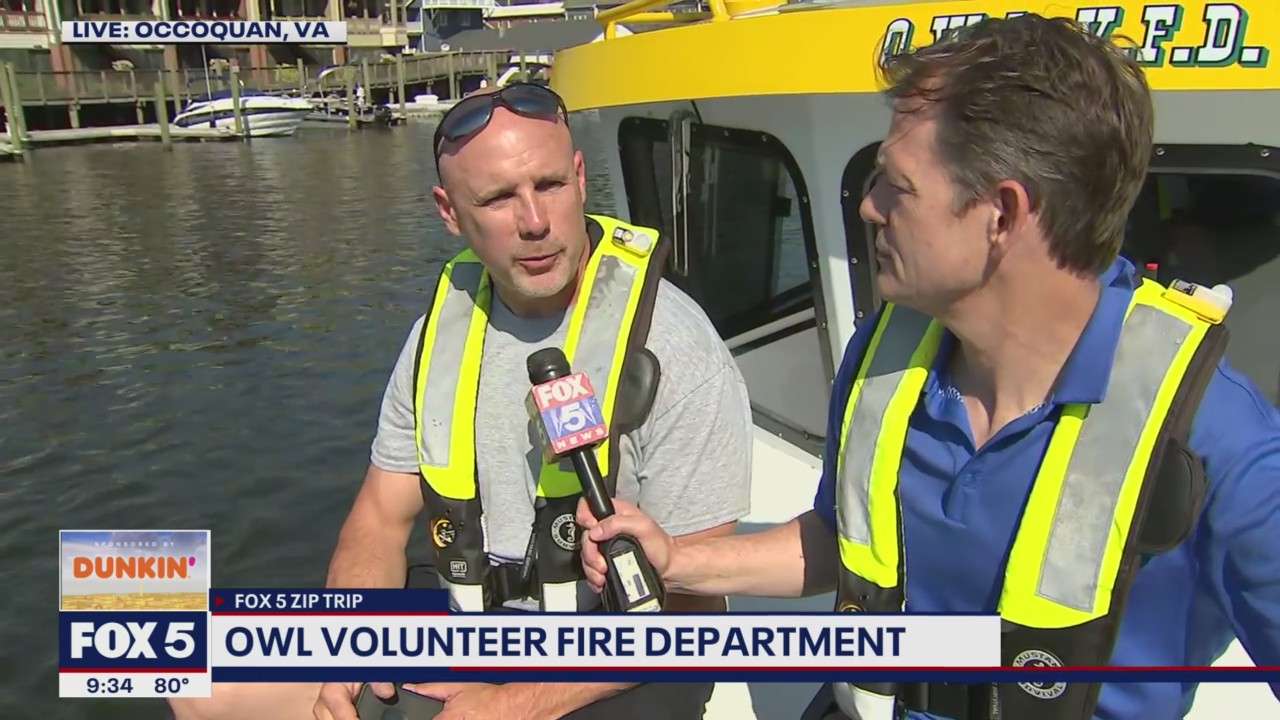 FOX 5 Zip Trip Occoquan: First Responder Friday