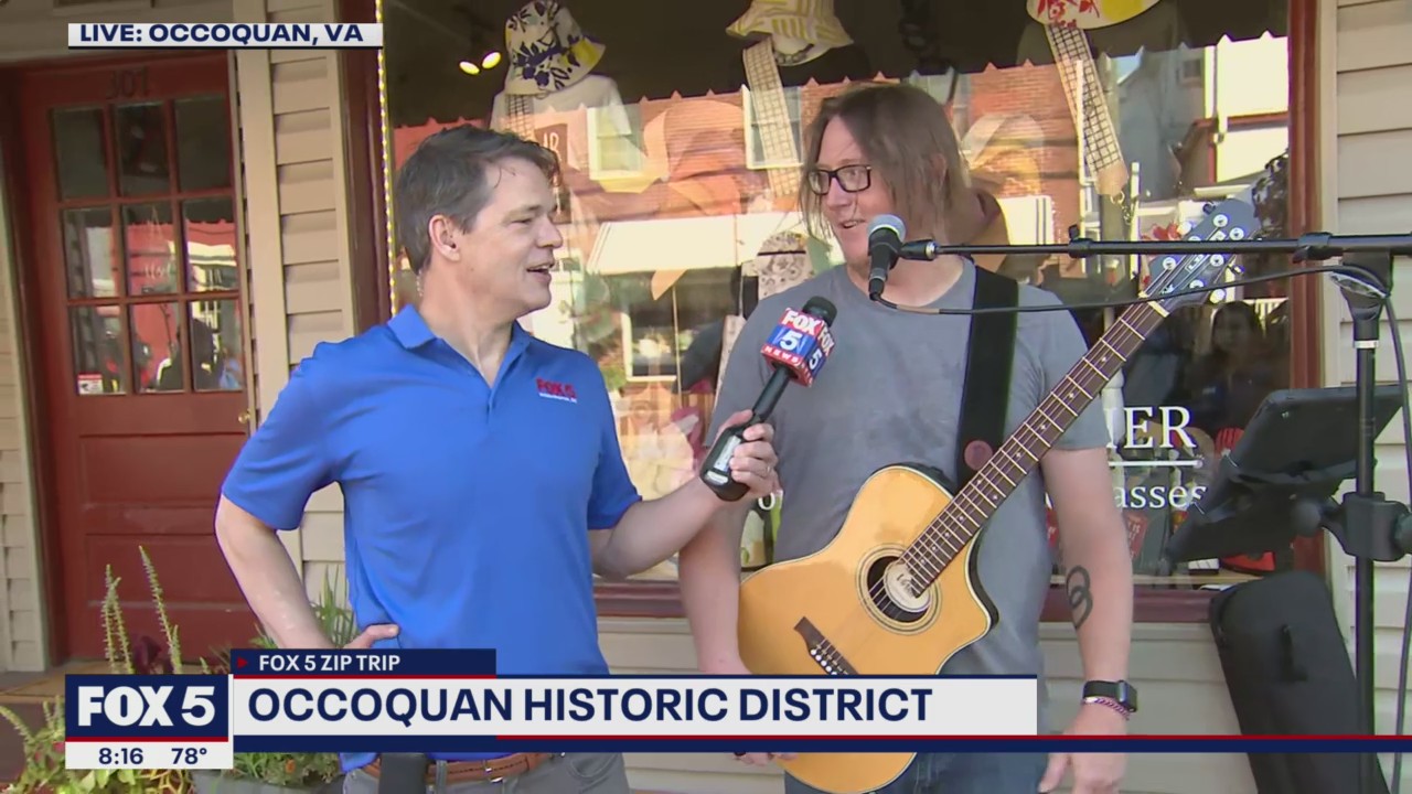 FOX 5 Zip Trip Occoquan: The sounds of Occoquan!
