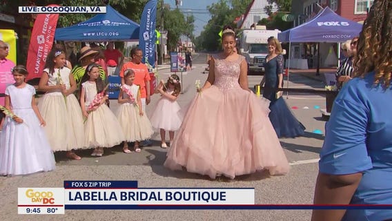 FOX 5 Zip Trip Occoquan: Labella Bridal fashions!