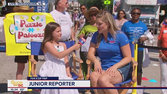 FOX 5 Zip Trip Occoquan: Junior Reporter
