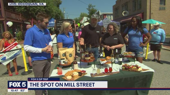 FOX 5 Zip Trip Occoquan: The Spot on Mill Street