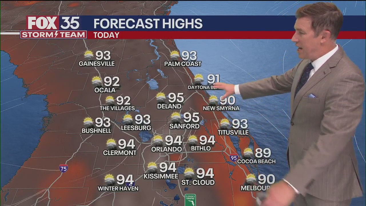 Orlando Weather Forecast: July 10, 2025 | FOX 35 Orlando