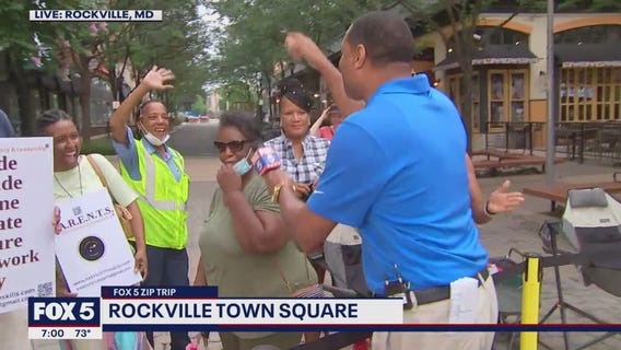 FOX 5 Zip Trip Rockville: Wisdom making friends!