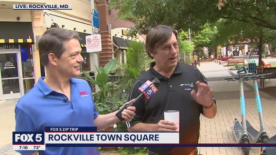 FOX 5 Zip Trip Rockville: Checking out the cool rides!