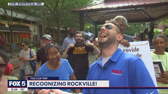 FOX 5 Zip Trip Rockville: Fans showing FOX 5 love!