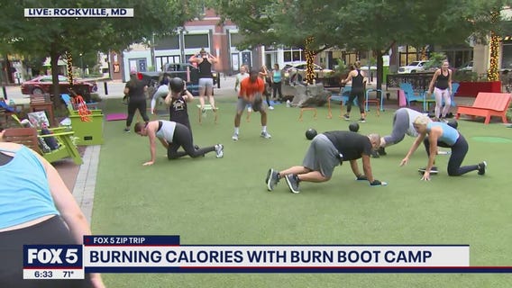 FOX 5 Zip Trip Rockville: Burn Boot Camp
