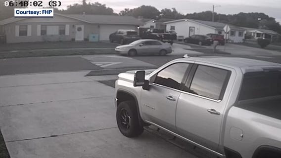 VIDEO: Woman walking struck by vehicle in Cocoa