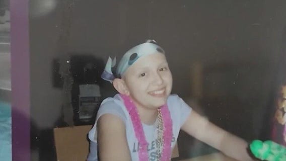 Veteran makes quilt for kids battling cancer