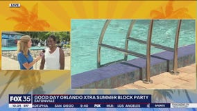 Summer Block Party: Teaching kids how to swim