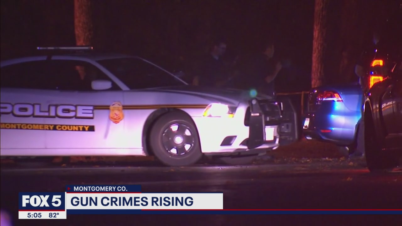 Gun crimes rising in Montgomery County | FOX 5 DC
