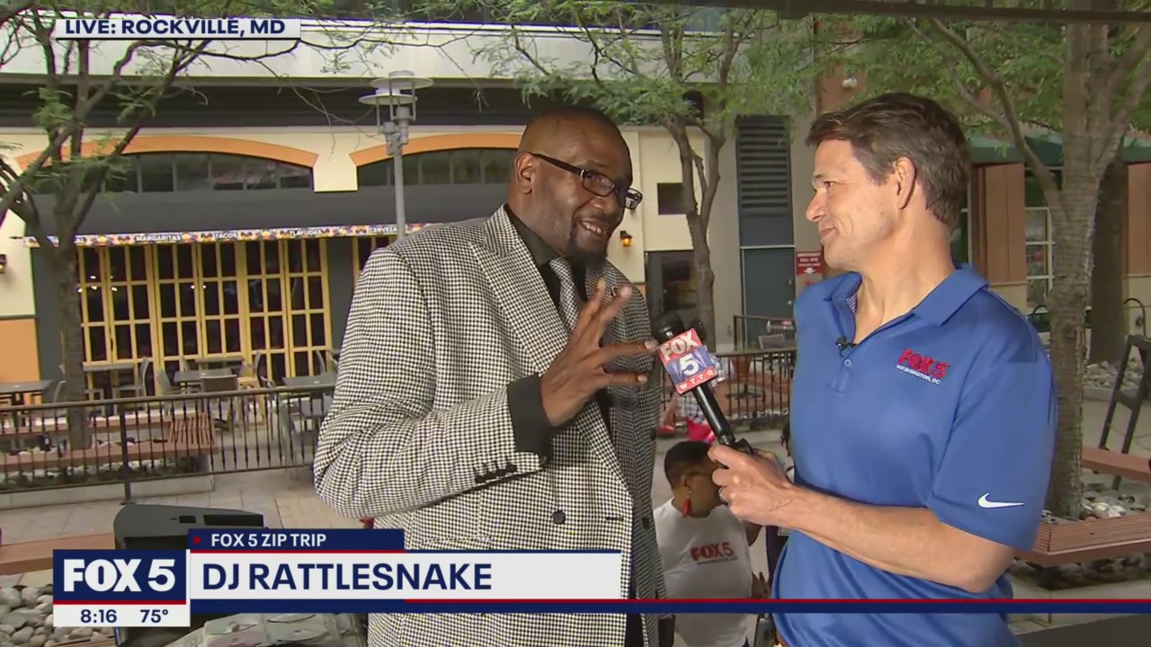 FOX 5 Zip Trip Rockville: DJ Rattlesnake!