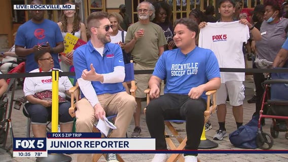 FOX 5 Zip Trip Rockville: Junior Reporter