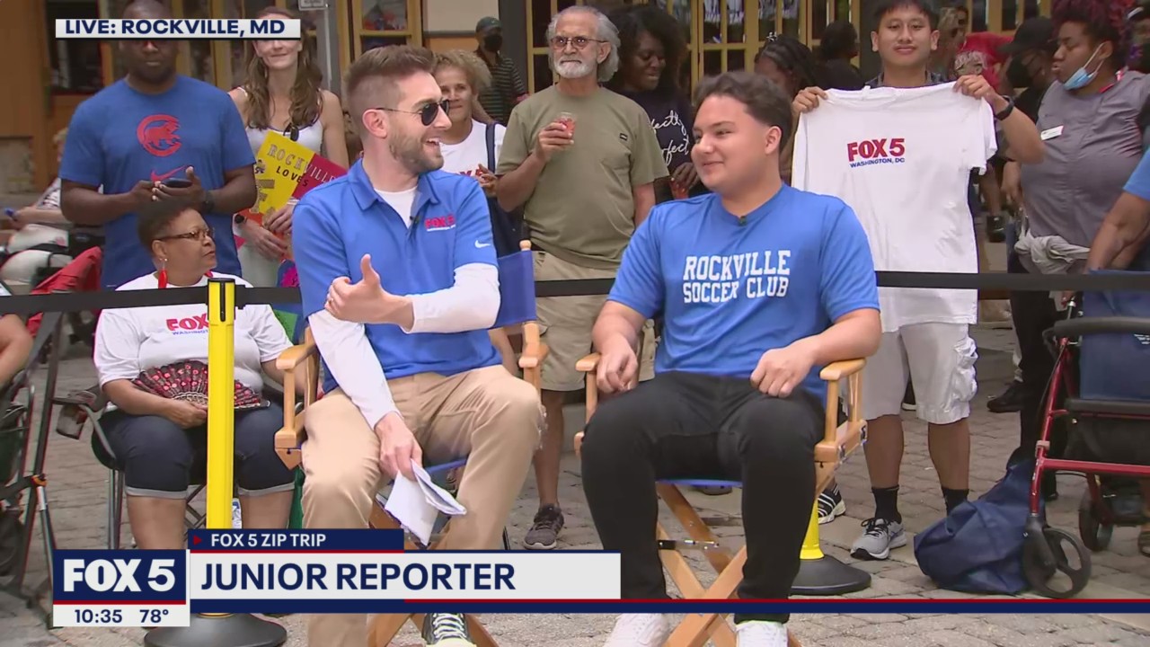FOX 5 Zip Trip Rockville: Junior Reporter