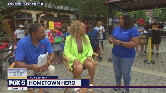 FOX 5 Zip Trip Rockville: Hometown Hero!
