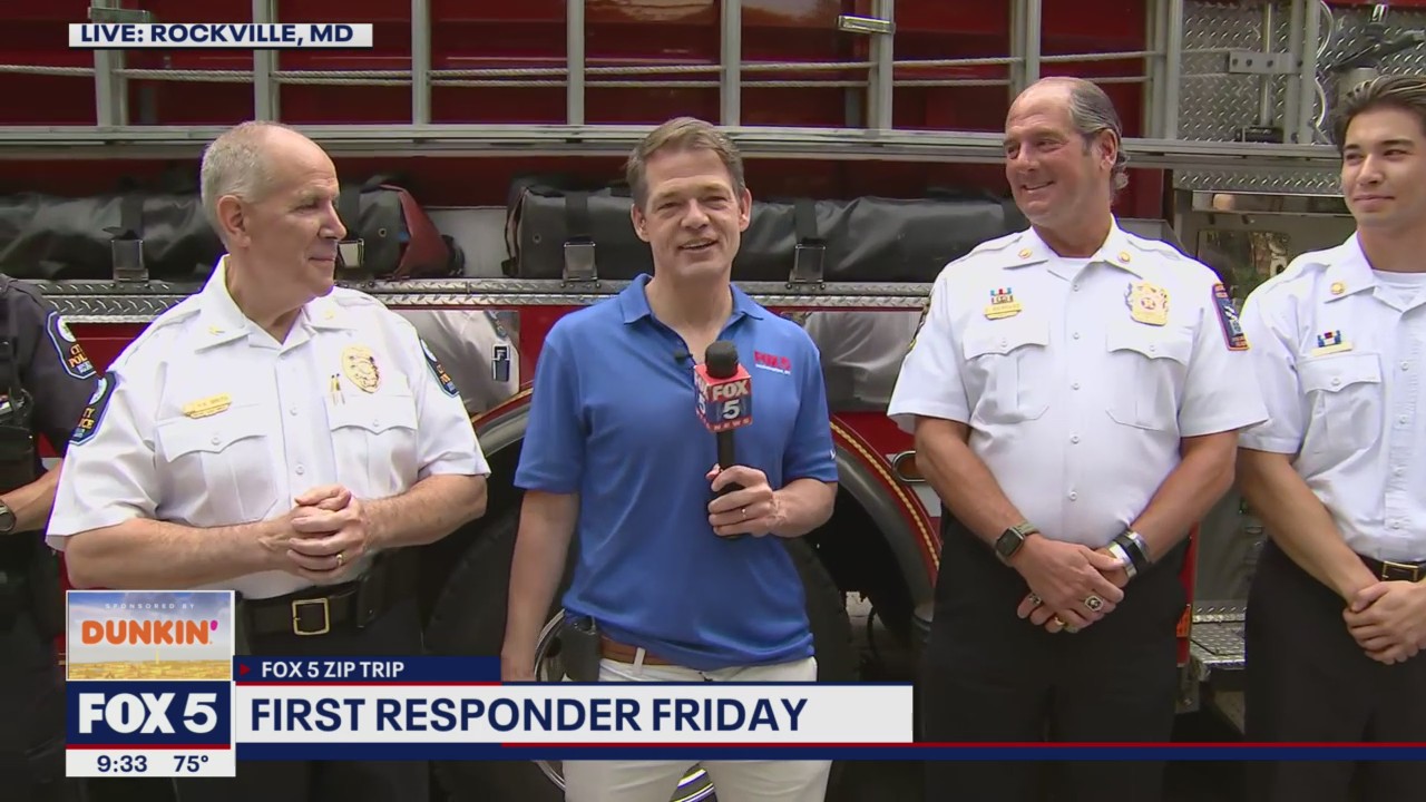FOX 5 Zip Trip Rockville: First Responder Friday