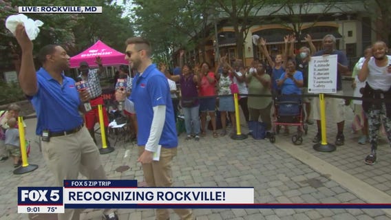 FOX 5 Zip Trip Rockville: Recognizing Rockville!