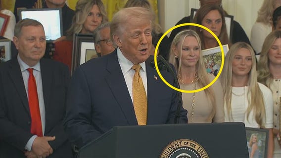 'Queen of Versailles' appears with President Trump