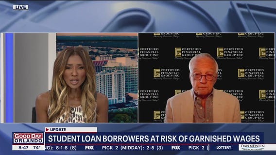 Student loan borrowers at risk of garnished wages