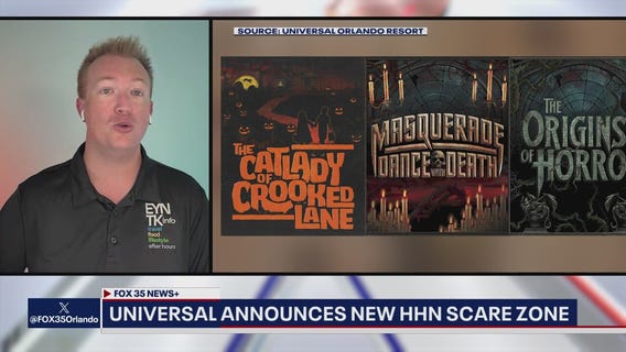 Halloween Horror Nights Scare Zones preview