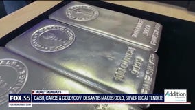 DeSantis makes gold, silver legal tender in Florida