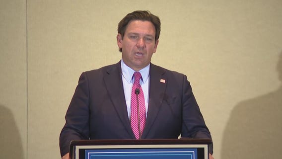 Gov. Ron DeSantis gives remarks at Teacher of the Year event