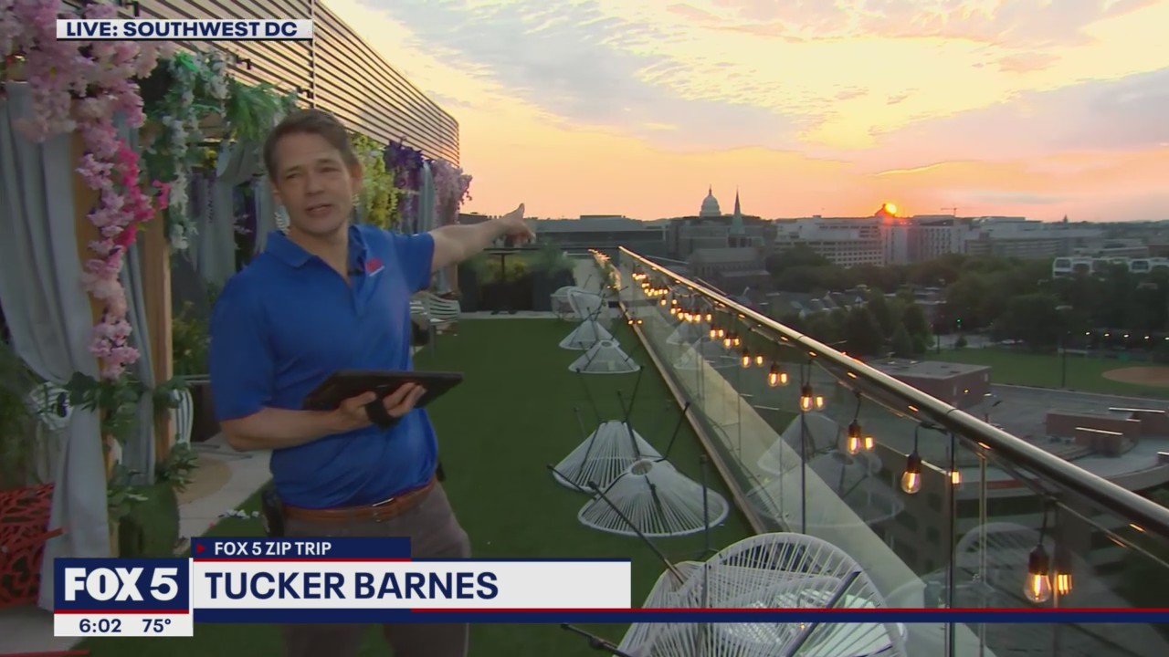 FOX 5 Zip Trip The Wharf: Starting the morning fun!