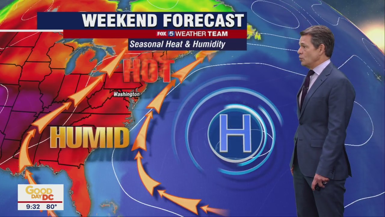 FOX 5 Weather forecast for Thursday, July 14