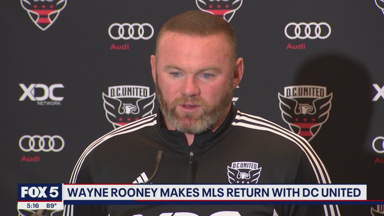 Wayne Rooney makes MLS return with DC United