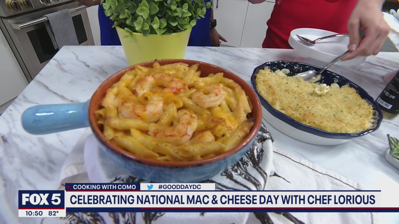 Chef Lorious celebrates National Mac & Cheese Day