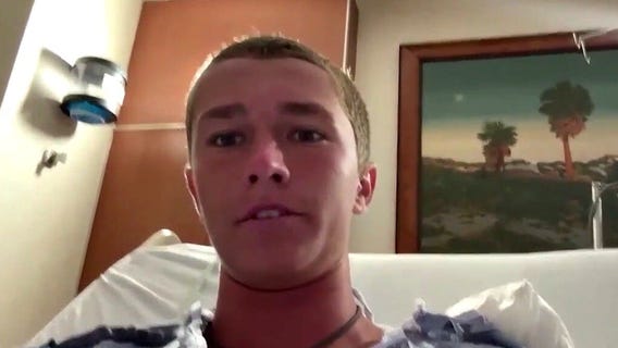 Florida surfer recovering after shark attack