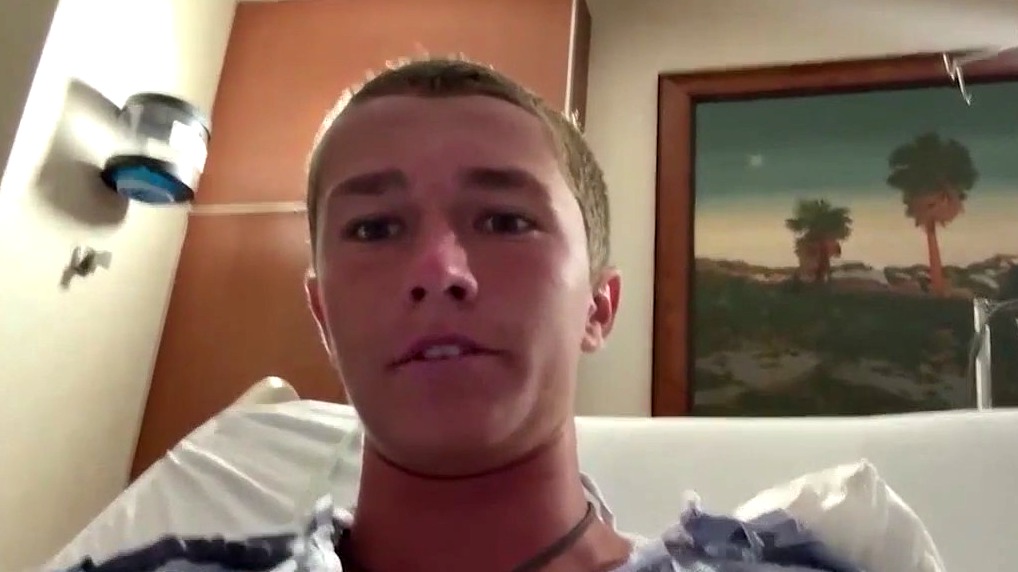 Florida surfer recovering after shark attack