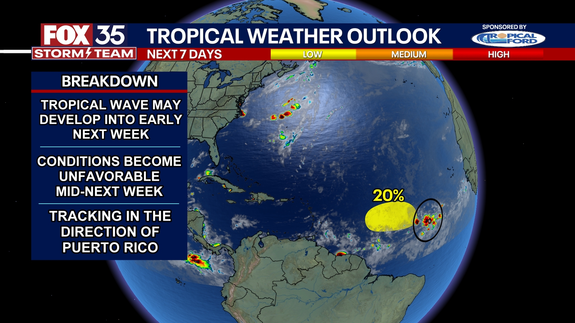 Tropics Update: July 18, 2025