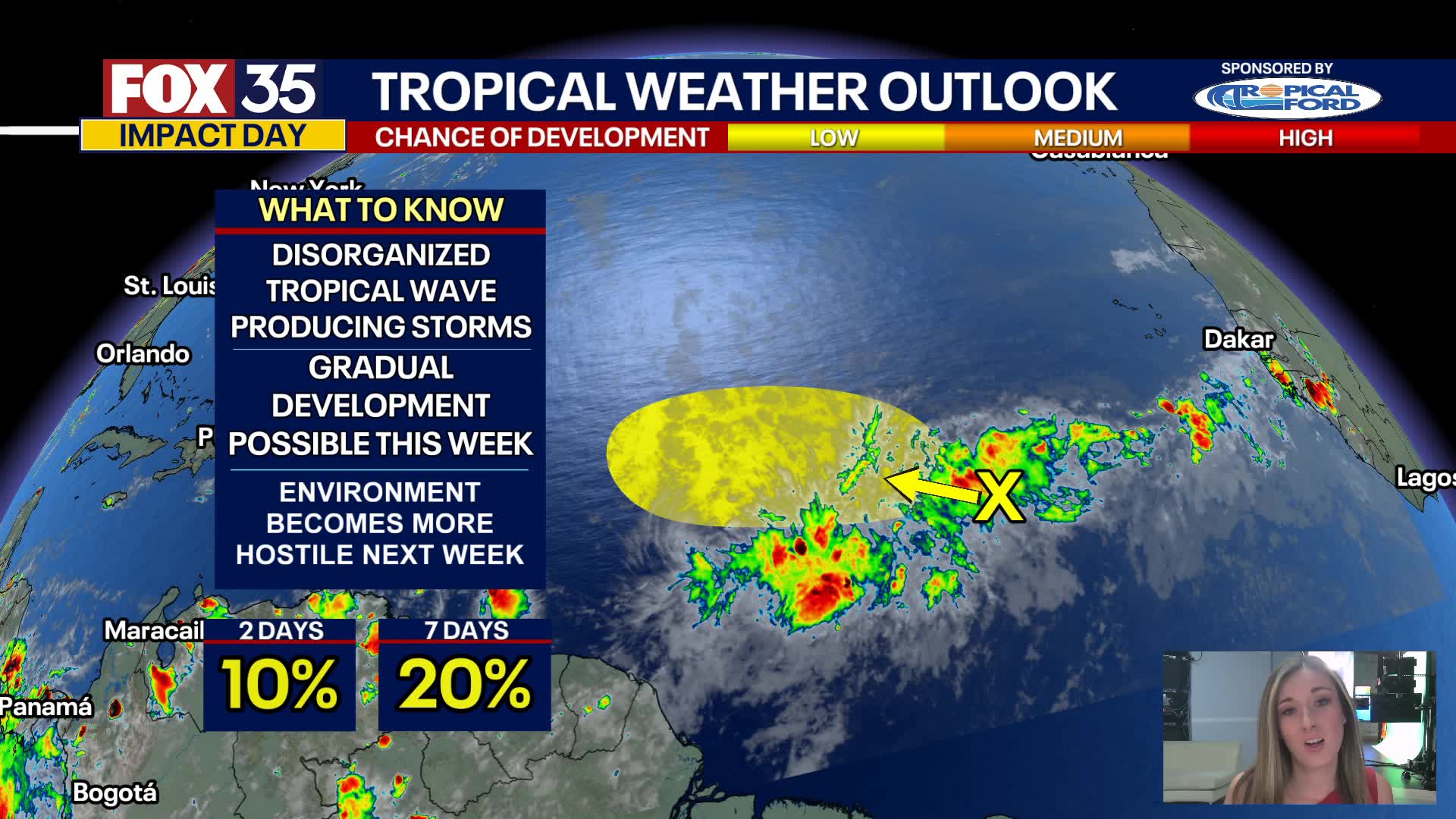 Tropical update: July 19, 2025 | FOX 35 Orlando